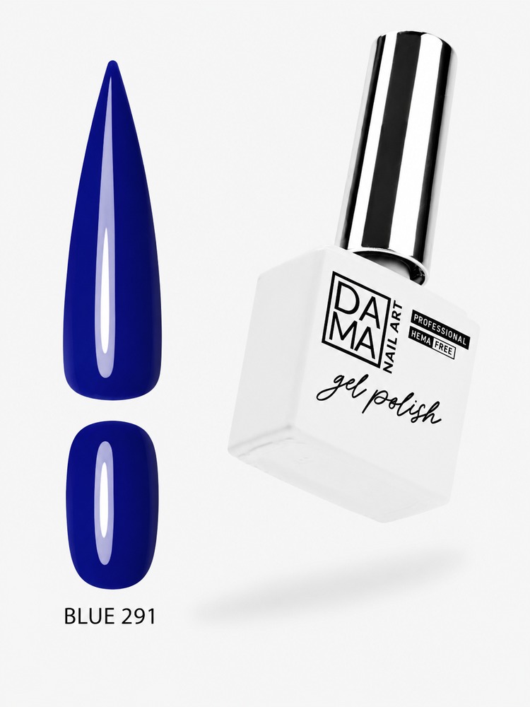 Esmalte semipermanente Blue 291 HEMA & TPO FREE DAMA NAIL ART