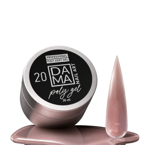 Poly Gel Dama Nail Art Nº20 HEMA & TPO FREE