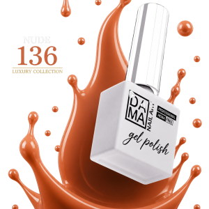 Esmalte semipermanente Nude 136 HEMA & TPO FREE DAMA NAIL ART
