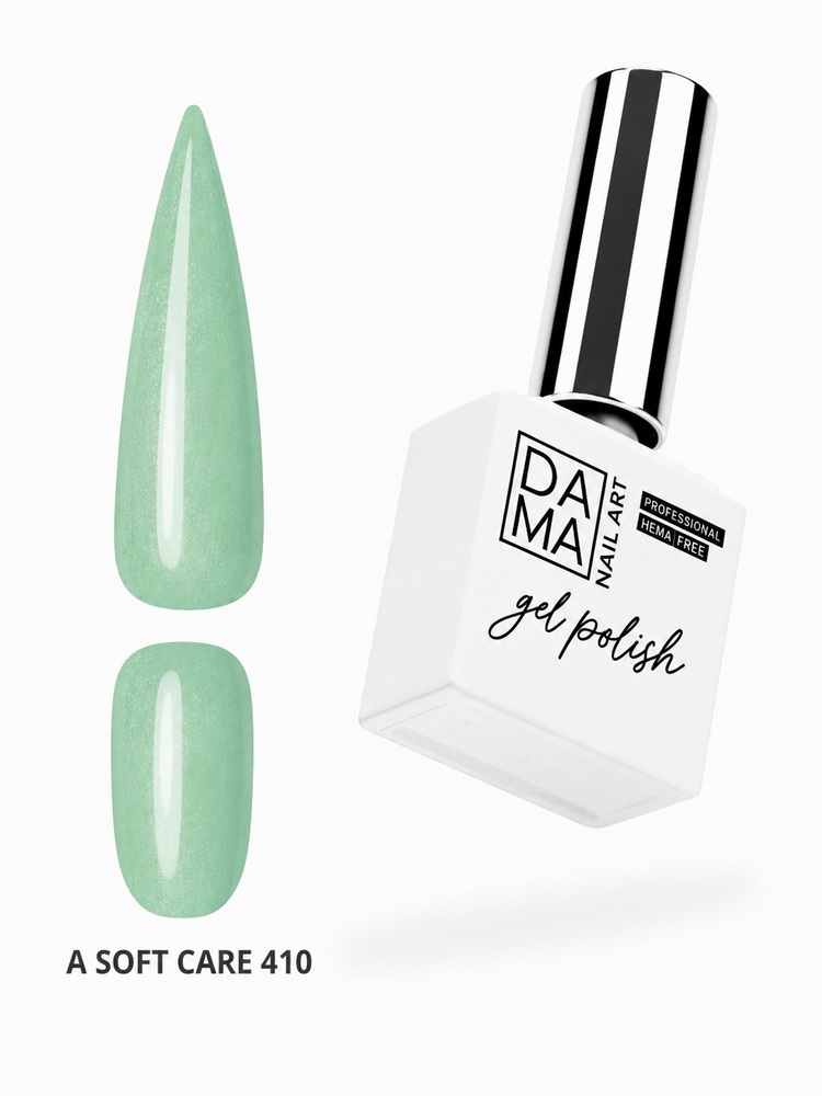 Esmalte semipermanente A Soft Care 410 HEMA & TPO FREE DAMA NAIL ART