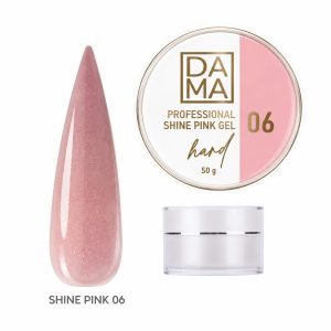 Gel constructor Shine Pink N°06 DAMA NAIL ART HEMA & TPO FREE
