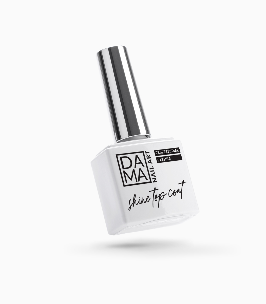 Top Coat Shine de Dama Nail Art HEMA & TPO FREE