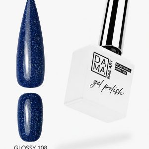 Esmalte semipermanente Glossy 108 HEMA & TPO FREE DAMA NAIL ART