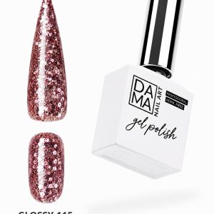 Esmalte semipermanente Glossy 115 HEMA & TPO FREE DAMA NAIL ART