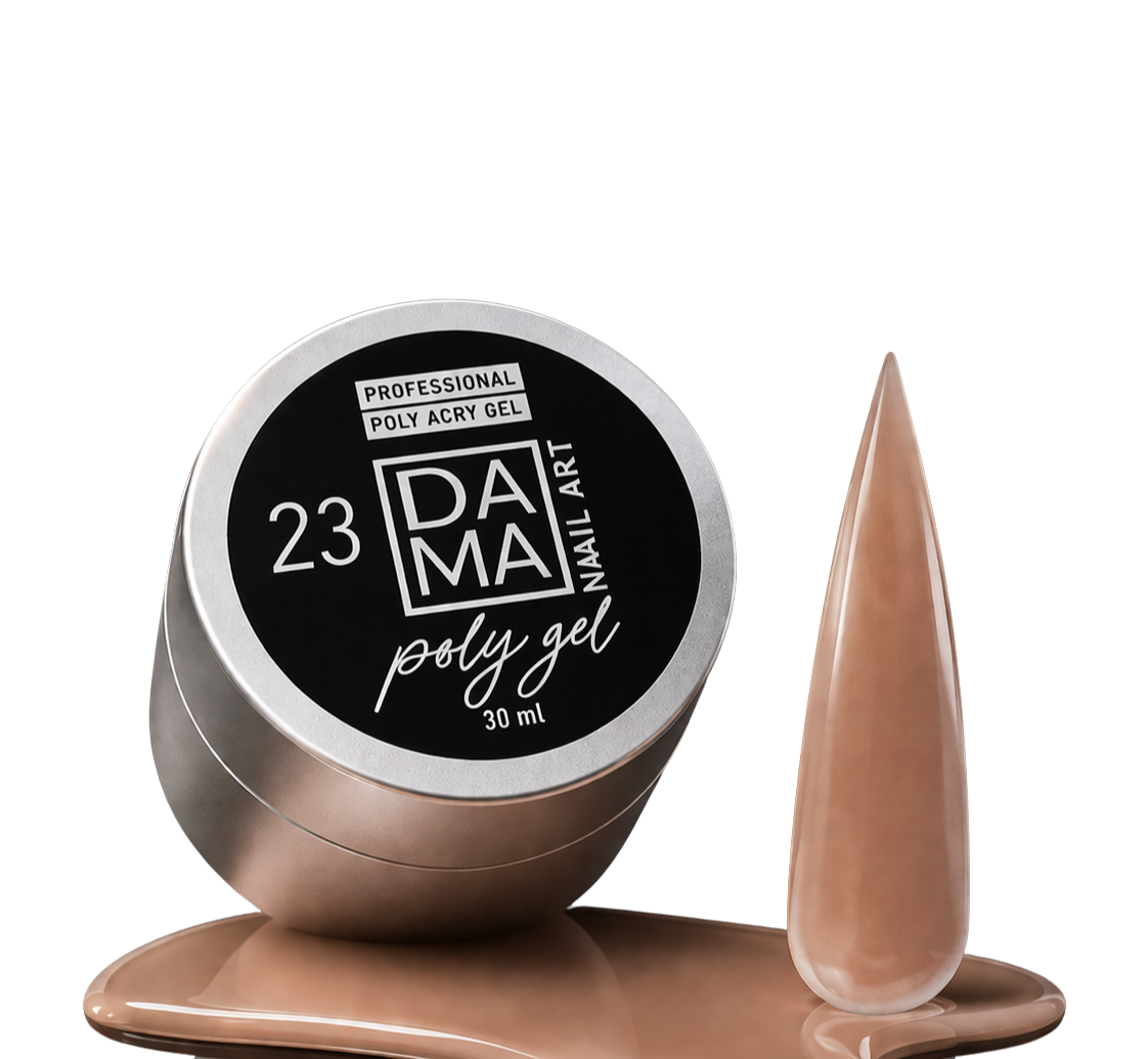 Poly Gel Dama Nail Art Nº23 HEMA & TPO FREE