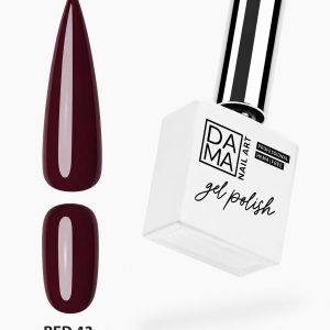Esmalte semipermanente Red 43 HEMA & TPO FREE DAMA NAIL ART