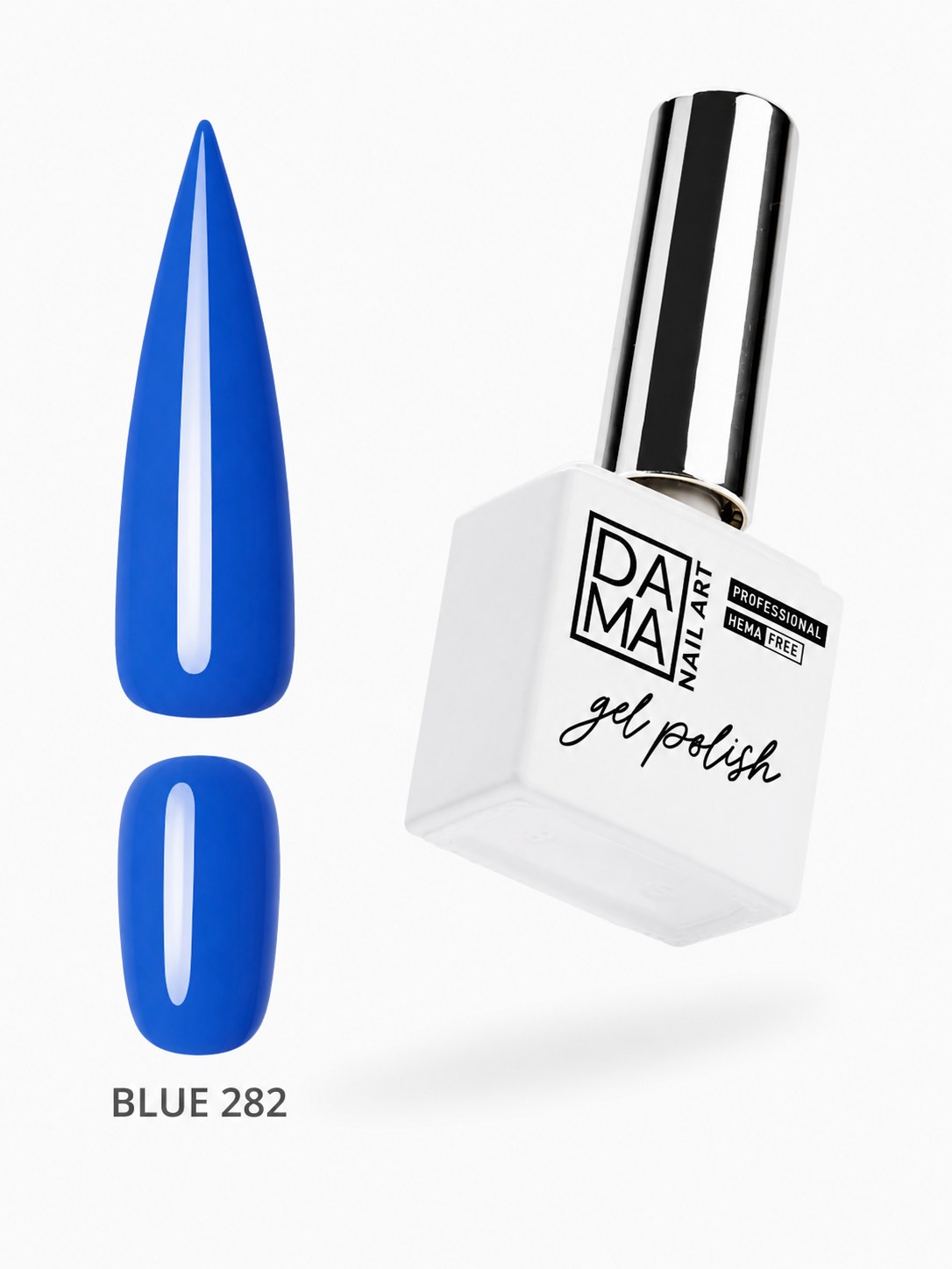 Esmalte semipermanente Blue 282 HEMA & TPO FREE DAMA NAIL ART