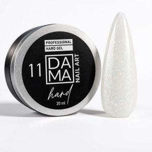Gel Constructor Milky White Shine  N°11 DAMA NAIL ART HEMA & TPO FREE