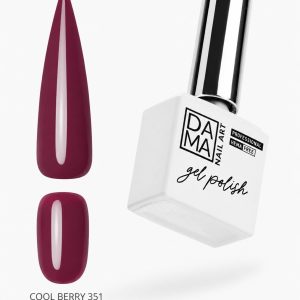 Esmalte semipermanente Cool Berry 351 HEMA & TPO FREE DAMA NAIL ART