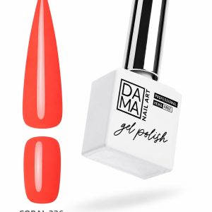 Esmalte semipermanente Coral 336 HEMA & TPO FREE DAMA NAIL ART