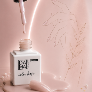 Rubber base color nude 01 DAMA NAIL ART HEMA & TPO FREE