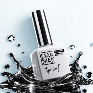 Top Coat sin filtro UV de Dama Nail Art HEMA & TPO FREE