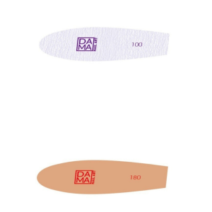 Pack de 30 unid. recambios abrasivos adhesivos para lima metálica de pedicura, grano 100/180