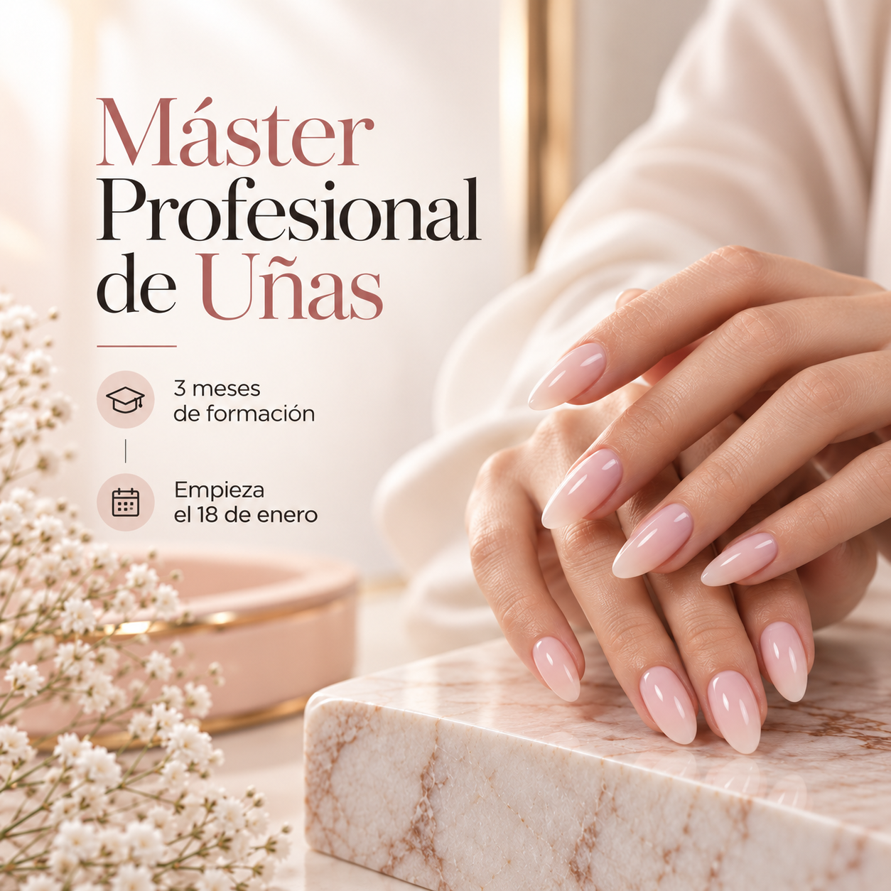MASTER PROFESIONAL DE UÑAS 18 de Enero